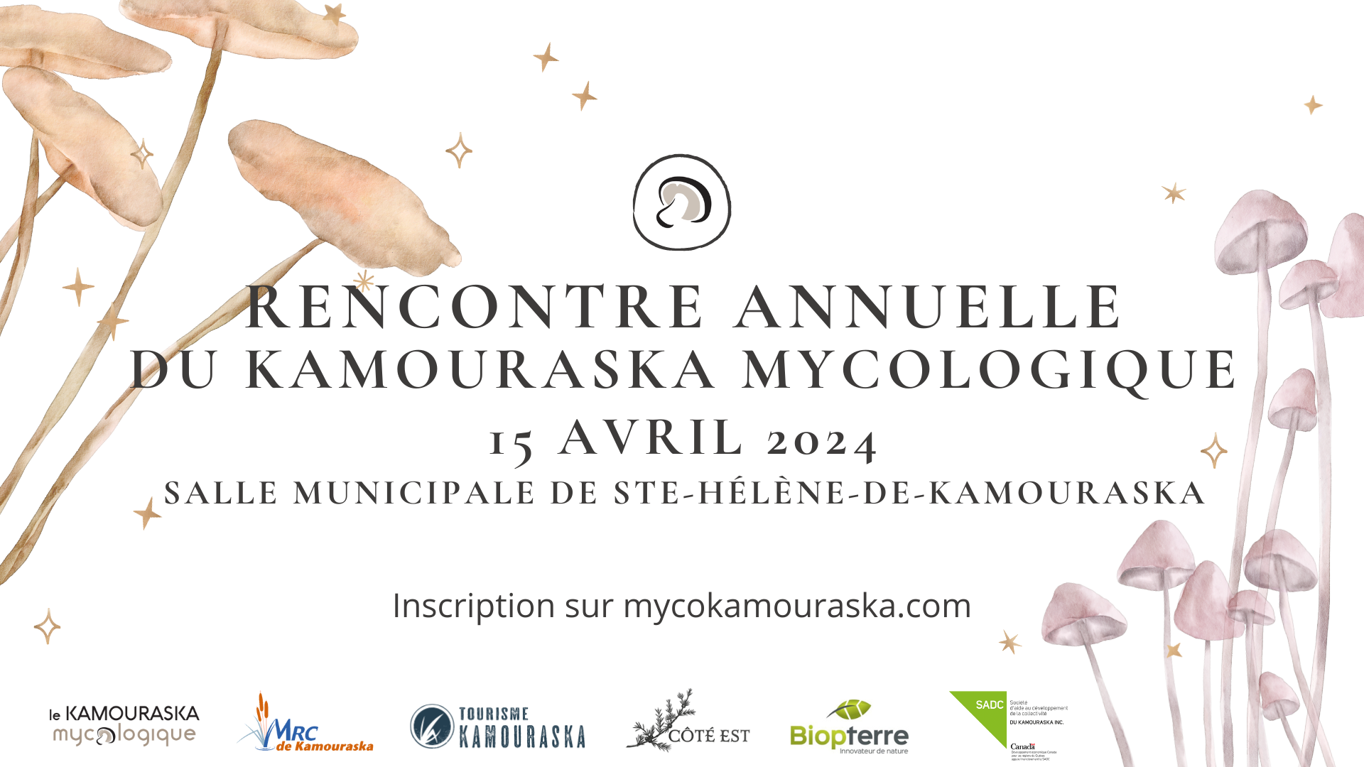 Featured image for “Rencontre annuelle du Kamouraska mycologique: Une journée d’échange et de découverte le 15 avril à Sainte-Hélène-de-Kamouraska”